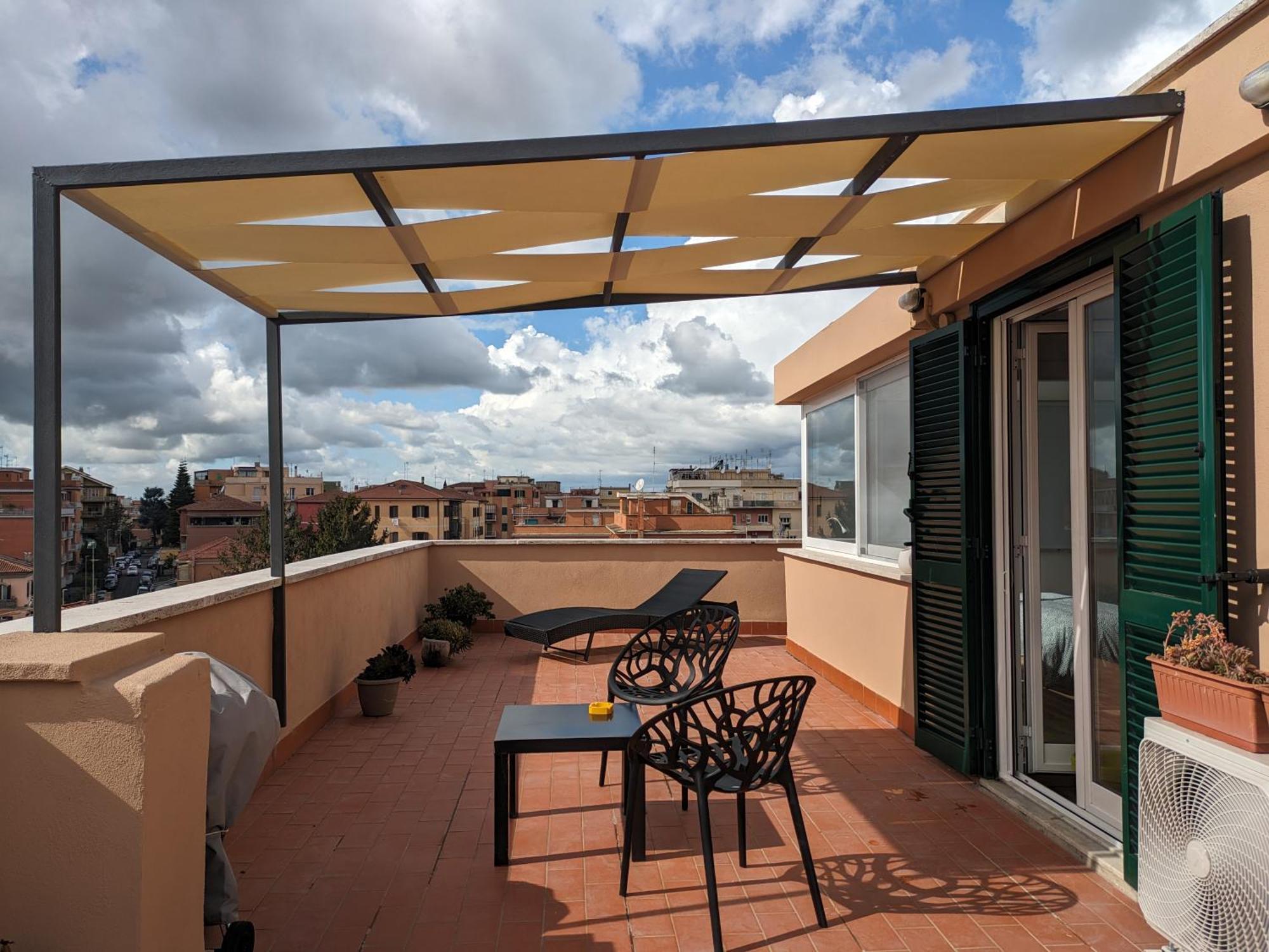Casetta Sole, Superattico Con Terrazzo Vicino San Pietro, New Appartamento Roma